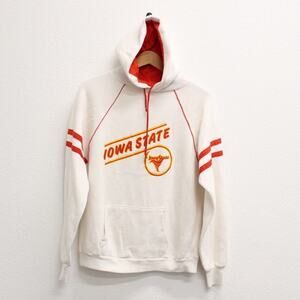 Vintage Iowa State University Cyclones Hooded Sweatshirt Small